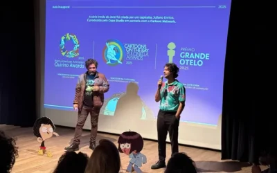 Curso gratuito de animação forma jovens no Espírito Santo com apoio do Sesc-ES e participação da equipe do Irmão do Jorel