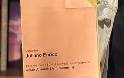 50 mil exemplares vendidos do Livro Fenomenal do Irmão do Jorel!