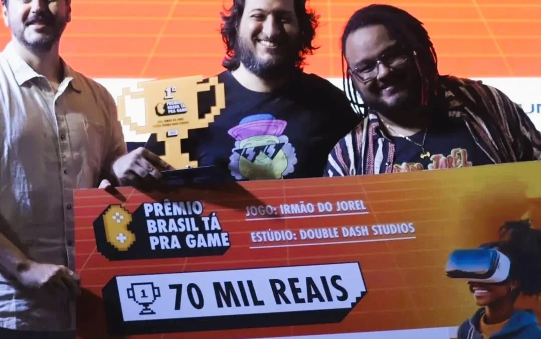 Premiação do Brasil Tá Pra Game consagrou o jogo do Irmão do Jorel